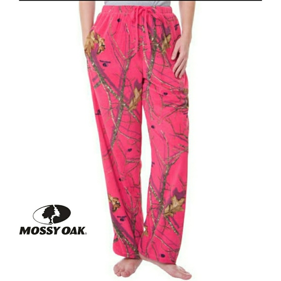 pink camo pajama pants